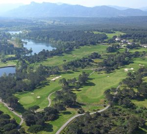 Luftaufnahme des Golfplatzes von Les Domaines de Saint-Endréol