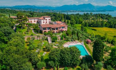 Italien Gardasee Desenzano del Garda Castello Belvedere