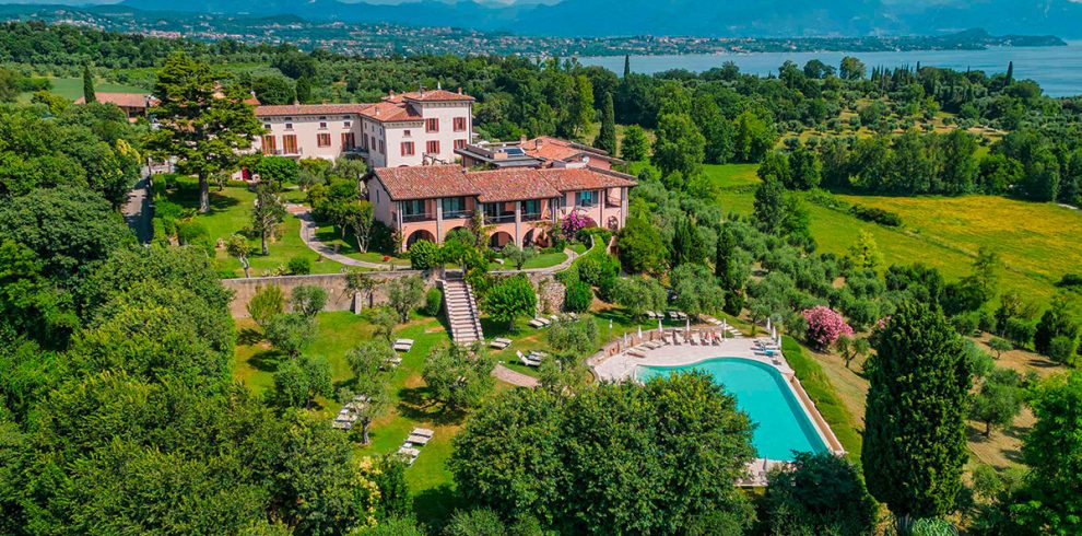 Italien Gardasee Desenzano del Garda Castello Belvedere