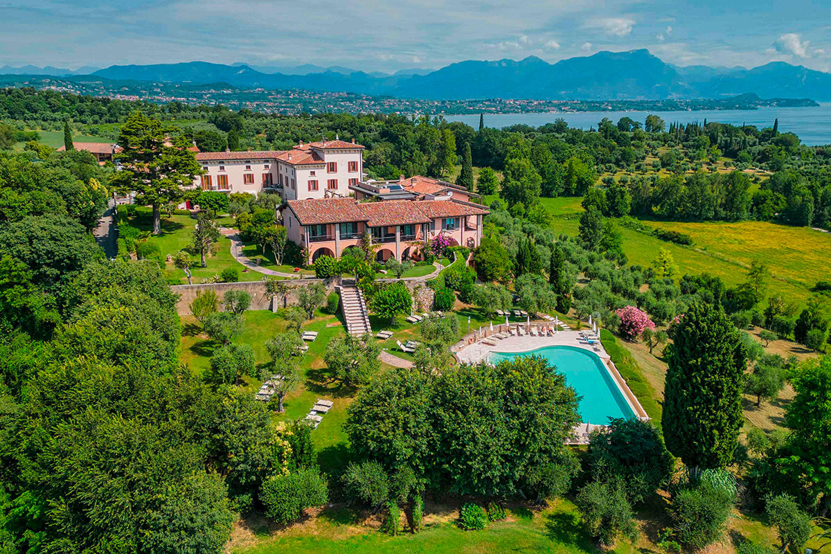 Italien Gardasee Desenzano del Garda Castello Belvedere