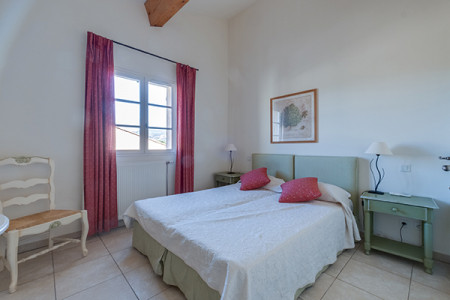 Das Schlafzimmer im Apartment mit zwei Schlafzimmern in Les Domaines de Saint-Endréol