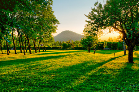 Park des Agriturismo Corte d'Acqua in Abano Terme