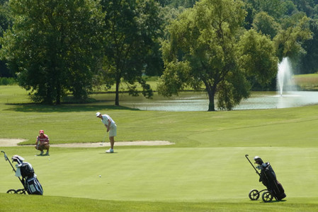 Golfclub Frassanelle in Venetien Grün im Golfclub Frassanelle in Venetien