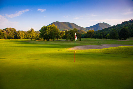 Golfclub Frassanelle in Venetien Grün im Golfclub Frassanelle in Venetien