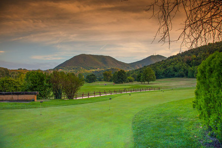 Golfclub Frassanelle in Venetien Putting-Grün im Golfclub Frassanelle in Venetien