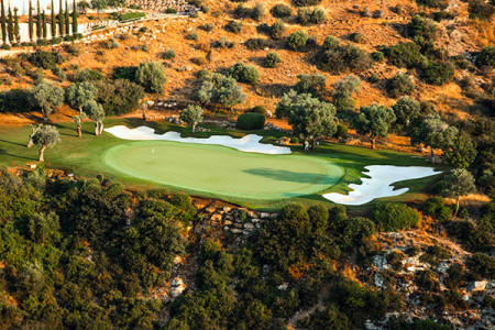 Zypern Aphrodite Hills Resort Golfplatz Zypern Aphrodite Hills Resort Golfplatz