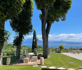 Italien Gardasee Desenzano del Garda Castello Belvedere Italien Gardasee Desenzano del Garda Castello Belvedere