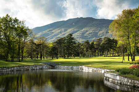 Italien Bergamo Golf Club l'Albenza Italien Bergamo Golf Club l'Albenza